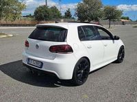 Usata VW Golf VI R 271 CV (199 kW) 2011 Bianco Utilitaria