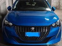 Usata Peugeot 208 Allure 101 CV (74 kW) 2021 Blu Utilitaria