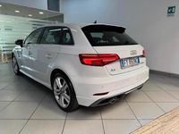 Usata Audi A3 S-Line 115 CV (84 kW) 2019 Bianco Berlina