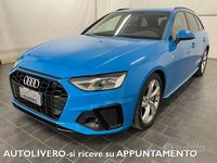 Usata Audi A4 S-Line 190 CV (139 kW) 2020 Blu Berlina