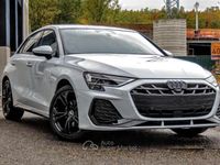 Nuova Audi A3 S-Line 150 CV (110 kW) 2025 Bianco Berlina