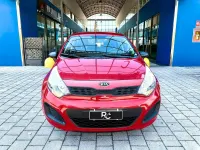 Usata Kia Rio 85 CV (62 kW) 2012 Rosso Berlina