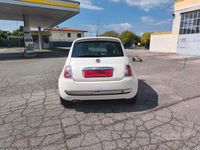 Usata Fiat 500 75 CV (55 kW) 2009 Bianco Berlina