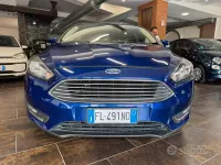 Usata Ford Focus Titanium 120 CV (88 kW) 2018 Blu Berlina