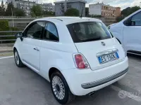 Usata Fiat 500 Lounge 69 CV (50 kW) 2013 Bianco Berlina