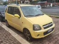 Usata Opel Agila Cosmo 69 CV (50 kW) 2004 Giallo Monovolume