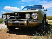 Usata Alfa Romeo 1750 118 CV (86 kW) 1969 Verde Berlina