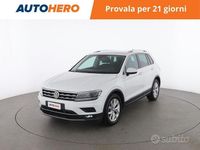 Usata VW Tiguan Advance 150 CV (110 kW) 2019 Bianco SUV