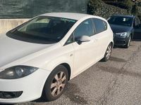 Usata Seat Leon 102 CV (75 kW) 2009 Bianco Berlina
