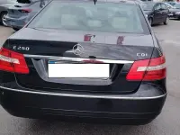 Usata Mercedes E250 Avantgarde 204 CV (150 kW) 2009 Nero Berlina