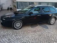 Usata Alfa Romeo 159 Distinctive 150 CV (110 kW) 2007 Nero Station wagon