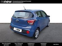 Usata Hyundai i10 Style 66 CV (48 kW) 2017 Blu chiaro Utilitaria