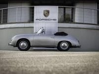 Usata Porsche 356 A 75 CV (55 kW) 1959 Argento Cabrio