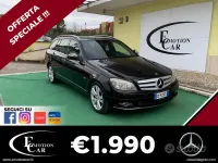 Usata Mercedes C200 Avantgarde 136 CV (100 kW) 2008 Nero Station wagon