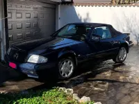 Usata Mercedes SL300 231 CV (169 kW) 1991 Blu/azzurro Cabrio
