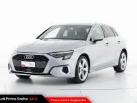 Usata Audi A3 Advanced Plus 116 CV (85 kW) 2022 Argento floret metallizzato Berlina