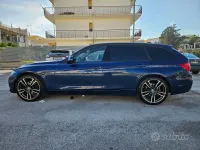 Usata BMW 320 Sport Line 190 CV (139 kW) 2017 Blu Station wagon