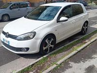 Usata VW Golf VI Highline 140 CV (102 kW) 2009 Bianco Utilitaria