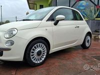 Usata Fiat 500 Lounge 69 CV (50 kW) 2009 Bianco Cabrio