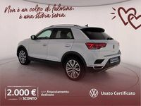 Usata VW T-Roc Advance 150 CV (110 kW) 2021 White silver metallizzato SUV