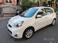 Usata Nissan Micra Tekna 80 CV (58 kW) 2016 Bianco Utilitaria