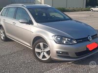 Usata VW Golf VII Highline 110 CV (80 kW) 2017 Grigio Station wagon
