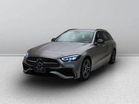 Usata Mercedes C300e Premium Plus 265 CV (194 kW) 2022 Argento mojave metallizzato Station wagon