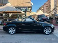 Usata BMW 118 Cabriolet 143 CV (105 kW) 2011 Nero Cabrio