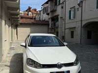 Usata VW Golf VII R-line 110 CV (80 kW) 2016 Bianco Berlina