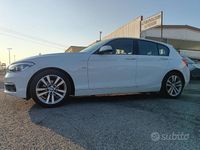 Usata BMW 116 Urban Line 2015 Bianco Utilitaria