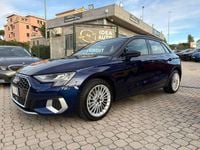 Usata Audi A3 e-tron Advanced 110 CV (80 kW) 2024 Blu/azzurro Utilitaria