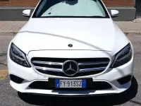 Usata Mercedes C220 Business 194 CV (142 kW) 2019 Bianco Station wagon