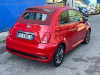 Usata Fiat 500S S 69 CV (50 kW) 2016 Rosso Cabrio