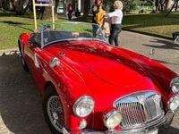 Usata MG A 1950 Rosso Cabrio