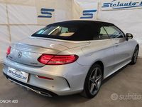 Usata Mercedes C220 Premium 170 CV (125 kW) 2018 Grigio Cabrio