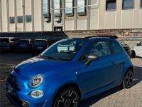 Usata Fiat 500 69 CV (50 kW) 2019 Blu Cabrio