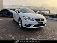 Usata Seat Leon XCELLENCE 116 CV (85 kW) 2018 Bianco Berlina