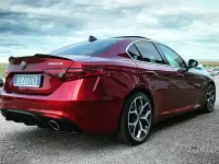 Usata Alfa Romeo Giulia Ti 190 CV (139 kW) 2019 Rosso Berlina