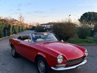 Usata Fiat 124 1960 Rosso Cabrio
