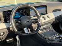 Usata Mercedes E220 AMG Line Premium Plus 194 CV (142 kW) 2022 Bianco Cabrio
