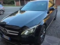 Usata Mercedes C200 136 CV (100 kW) 2016 Nero Berlina