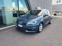 Usata Audi A1 Sportback Sport 82 CV (60 kW) 2016 Blu/azzurro Utilitaria