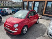 Usata Fiat 500C Lounge 95 CV (69 kW) 2011 Rosso Cabrio