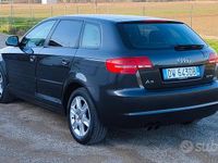 Usata Audi A3 Ambition 105 CV (77 kW) 2009 Nero Utilitaria
