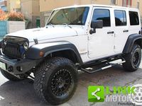 Usata Jeep Wrangler Unlimited Sahara 200 CV (147 kW) 2014 Bianco SUV