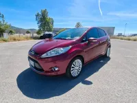 Usata Ford Fiesta Titanium 68 CV (50 kW) 2009 Rosso Berlina