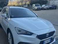 Usata Seat Leon 150 CV (110 kW) 2020 Bianco Station wagon