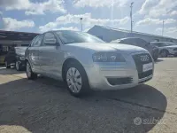Usata Audi A3 Attraction 105 CV (77 kW) 2008 Grigio Utilitaria