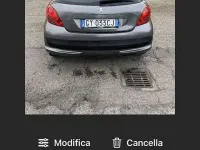 Usata Peugeot 207 73 CV (53 kW) 2009 Grigio Berlina