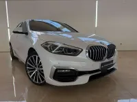 Usata BMW 118 Luxury Line 150 CV (110 kW) 2021 Mineral white metalizzato Berlina